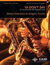 Ya Don't Say Jazz Ensemble sheet music cover